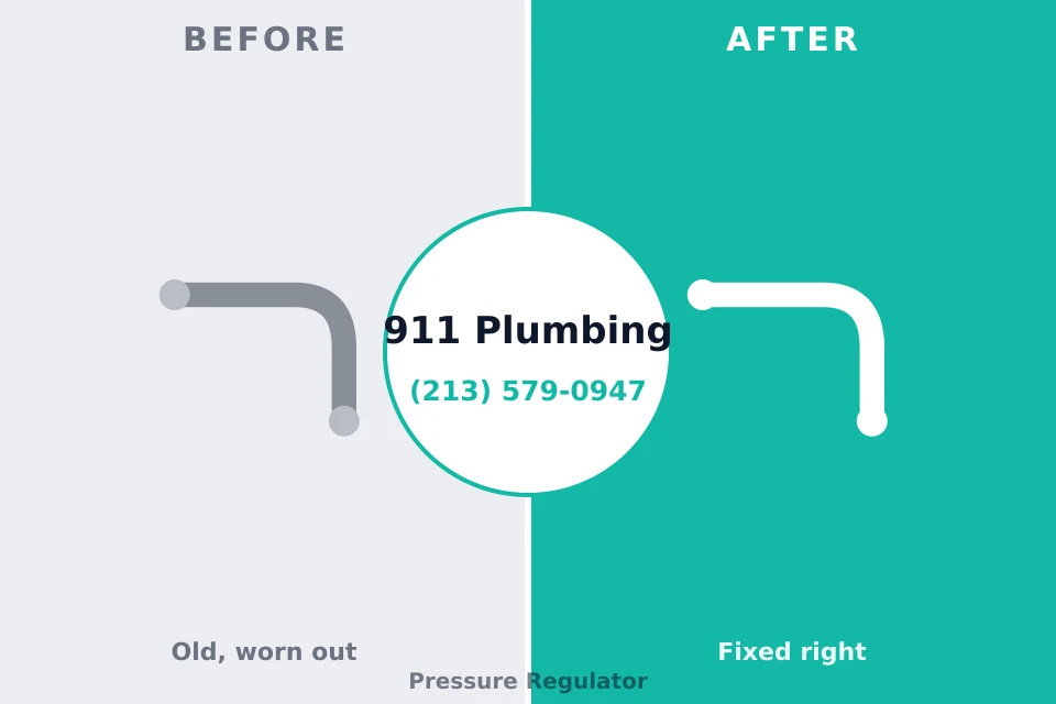 Before and after: plumbing company Mooreland, OK